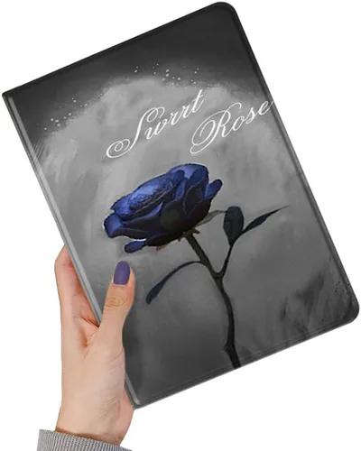 Miniatura 24 de kaitesi Funda floral compatible con iPad 6ª 5ª generación 9.7 pulgadas iPad Air/Air 2, diseño de flores, bonita funda inteligente de piel delgada