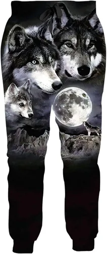 Novedosos pantalones deportivos unisex con gráficos 3D de novedad, pantalones deportivos holgados y frescos S-XXL