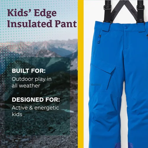 Miniatura 2 de MARMOT Pantalón de nieve con aislamiento Edge para niños