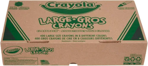 Miniatura 5 de Tamaño grande Classpack Crayons, 50 cada uno de 8 colores, 400Box