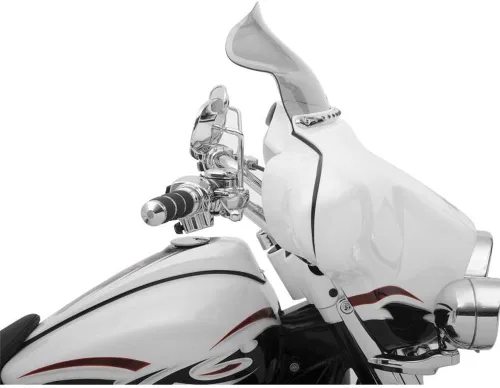 Miniatura 4 de Klock Werks parabrisas para motocicleta, 3.5 pulgadas, color negro para FLH 1996-2013