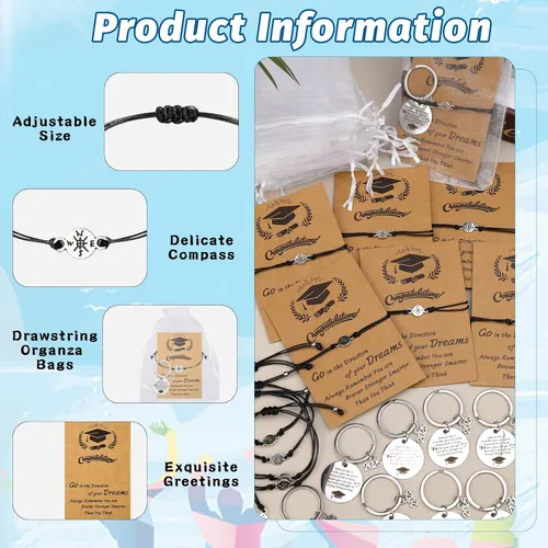 Miniatura 3 de LUYI 32 piezas de pulseras de joyería preppy para mujer, cuentas de arcilla, coloridas, pulseras heishi estilo surfista, conjunto de pulseras