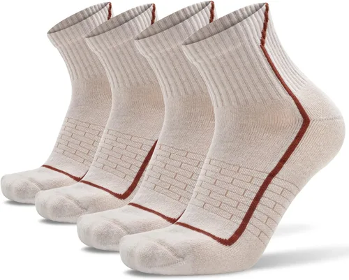 Socks Daze Calcetines tobilleros de mezcla de lana merina, para correr, senderismo, para hombres y mujeres, atléticos, acolchados, calcetines de