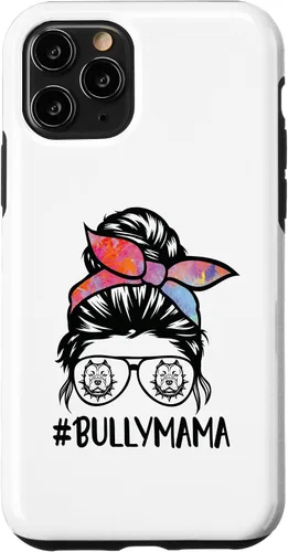 Miniatura 29 de American Bully Mom Messy Bun Hair Glasses, Bully Mama Case for iPhone 16