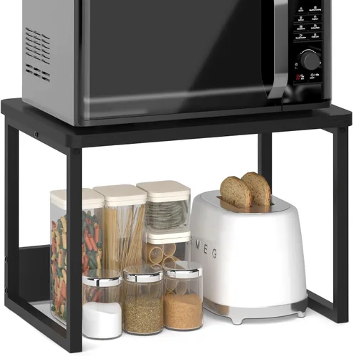 MARTY Organizador de Encimera de Cocina Estante de Gabinete, 17x12.4 Estantes Grandes para Especias Estante de Encimera Soporte para Microondas