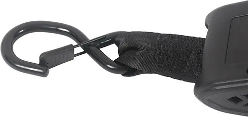 Miniatura 6 de Correas de trinquete retráctiles de 2 pulgadas x 10 pies – 3000 libras de resistencia a la rotura de amarre de liberación rápida para carga, camión