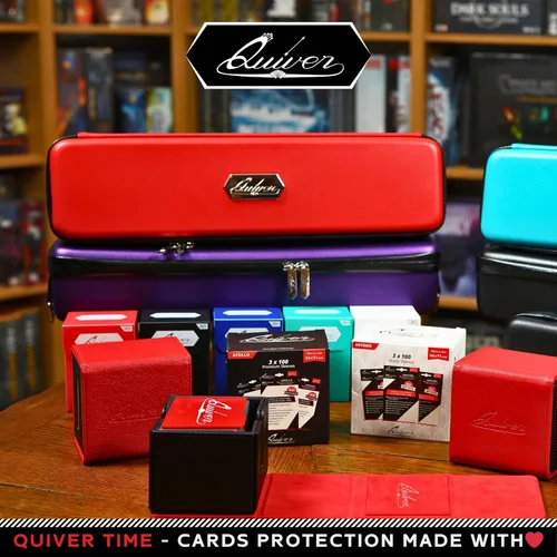 Miniatura 8 de Quiver Time 200 fundas para tarjetas azules de tamaño estándar Artemis para tarjetas Magic: the Gathering Cards - Fundas protectoras de tarjetas TCG