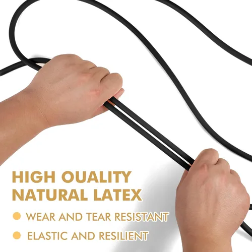 Miniatura 4 de 100 pies de tubo de goma de látex 3/8 pulgada de diámetro externo y 1/4 pulgada de diámetro interno, tubo de látex natural multicolor, tubo Negro