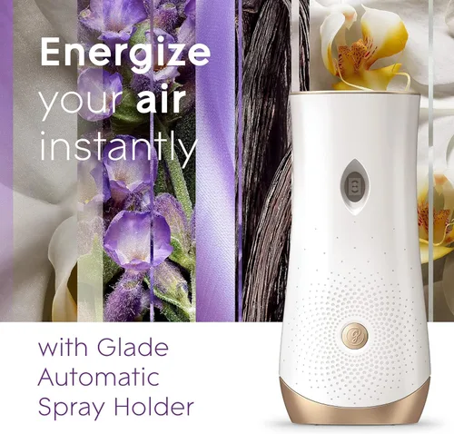 Miniatura 8 de Glade Recambio automático en aerosol, lavanda y vainilla, 6.2 onzas (paquete de 3)