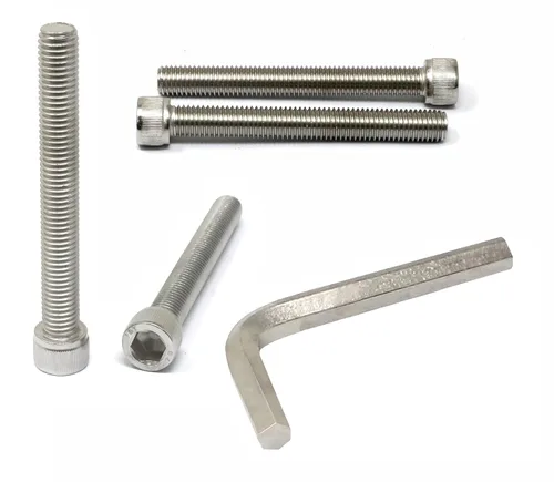 Miniatura 151 de iexcell 25 piezas M4 x 60/65/70/75/3.150 in paso de rosca 0.028 in acero inoxidable 304 cabeza hexagonal Tornillos Tornillos surtido Kit
