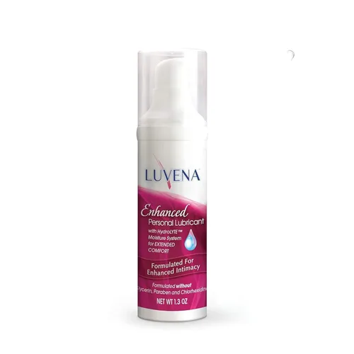 Luvena Lubricante para mujeres, alivia la sequedad femenina, cuidado íntimo de la piel y apoyo a la menopausia, gel lubricante hidratante, no