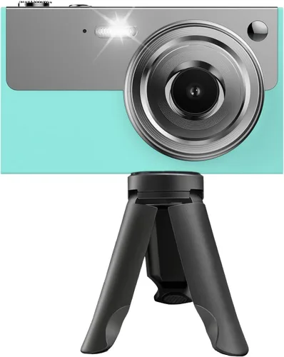 Miniatura 9 de Cámara digital para niños y principiantes, cámara digital 4K con tarjeta SD de 64 GB, zoom 16X, cámara compacta de apuntar y disparar con pantalla