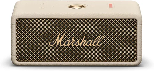 Marshall Emberton III Altavoz Bluetooth Portátil - Diseño Resistente e Impermeable IP67 | Sonido Estéreo Fuerte, Graves Profundos con Más de 32 Crema