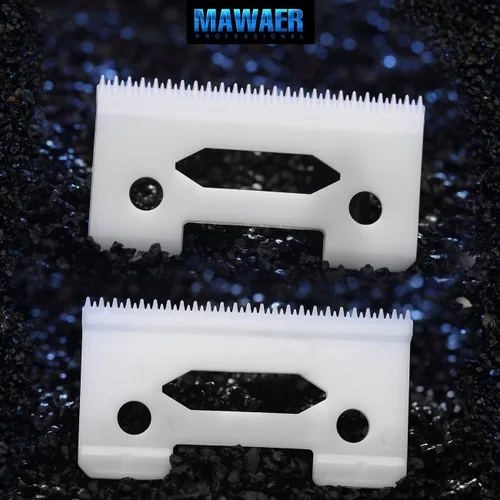 Miniatura 4 de Hoja de dientes escalonada de cerámica universal mejorada para cortadora de pelo WAHL cuchilla movible de cerámica para cortadora de pelo WAHL