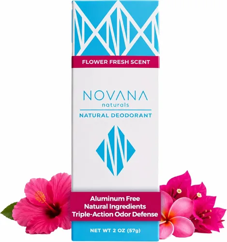 Desodorante natural, 100% de origen natural, sin aluminio, tubo a base de plantas, sin plástico, protección contra olores de larga duración, suave