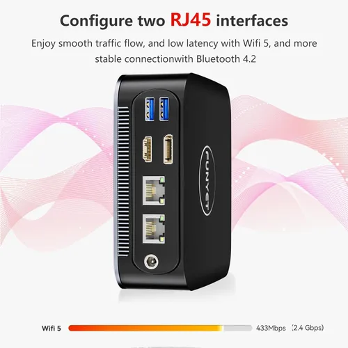Miniatura 4 de FUNYET Mini computadora de escritorio, Mini PC Gaming PC, con Intel 12ª generación Alder Lake N95(hasta 3.4GHz), 16GB DDR4 RAM 512GB SSD, compatible