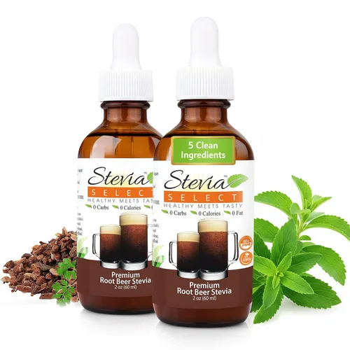 Miniatura 21 de Stevia Select Irish Cream Stevia Extract Liquid - Edulcorante cero calorías - Líquido de extracto de gotas de sabor natural - Gotas de café keto
