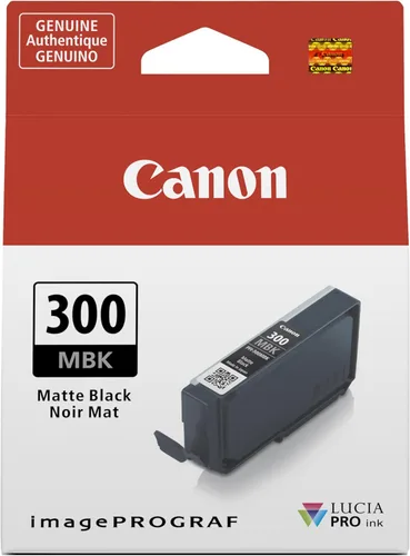 Miniatura 3 de Canon Tinta PFI-300 Lucia PRO, color negro mate, compatible con impresora imagePROGRAF PRO-300, estándar (4192C002) (paquete de 2)