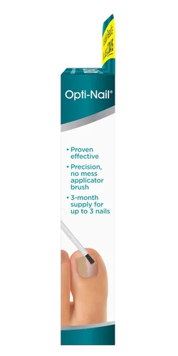 Miniatura 2 de Opti-Nail Reparación de uñas fúngicas para uñas dañadas, aplicador de cepillo, 0.169 onzas líquidas, restaura la apariencia saludable de áreas