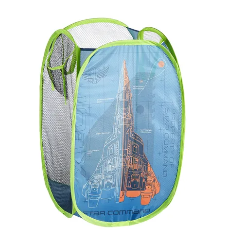 Miniatura 20 de Disney Aladdin Cesta Plegable con Asas de Transporte Duraderas, 21" Al x 13.5" An x 13.5" Lar