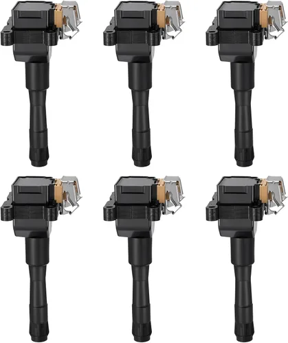 Miniatura 16 de BDFHYK Paquete de bobinas de encendido UF529 y bujías de iridio 4644 compatibles con Audi A3 A4 Allroad Quattro A5 Quattro Q5 TT Quattro Volkswagen