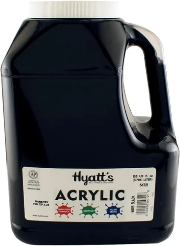 Miniatura 141 de Hyatt's Alizarine - Pintura acrílica carmesí Tubo de pintura acrílica de 2.5 fl oz de grado artístico Secado rápido y pintura no tóxica