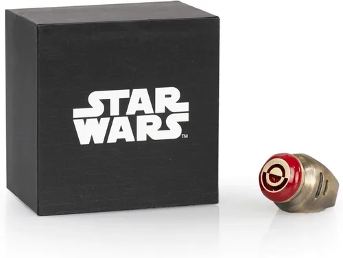 Miniatura 2 de Star Wars Crimson Dawn - Anillo de sello réplica de metal sólido y esmalte Metal