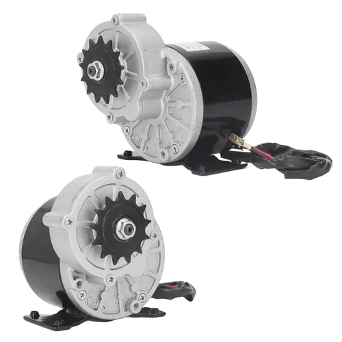 Miniatura 6 de Motor de CC cepillado, 36V 500W 600rpm 13T Motor eléctrico cepillado, reductor de motor cepillado pequeño de alto par para bicicleta eléctrica