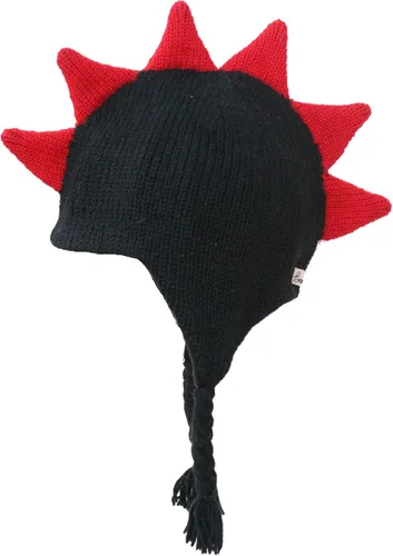 Miniatura 3 de Born to Love Sombrero Mohawk para niño con espigas de calavera