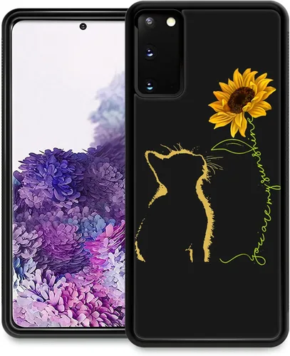 Miniatura 58 de CARLOCA Funda compatible con Samsung Galaxy S20, familia de jirafas divertidas en blanco y negro, para niñas y mujeres, diseño gráfico de moda, a
