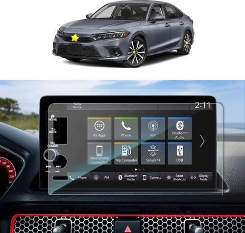 Miniatura 22 de SKTU Protector de pantalla para Honda Pilot 2018 2016-2018 Honda Pilot Passport 2016-2020 Honda Ridgeline Navigation Display Honda Pilot 2018