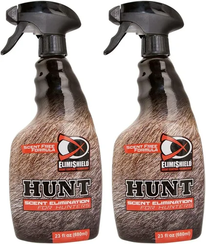 Hunt Scent Eliminator Spray: Long-Lasting Odor Control for Hunting Gear and Clothing – Neutralizes Odors, Prevents Human Scent for Up to 60 Days