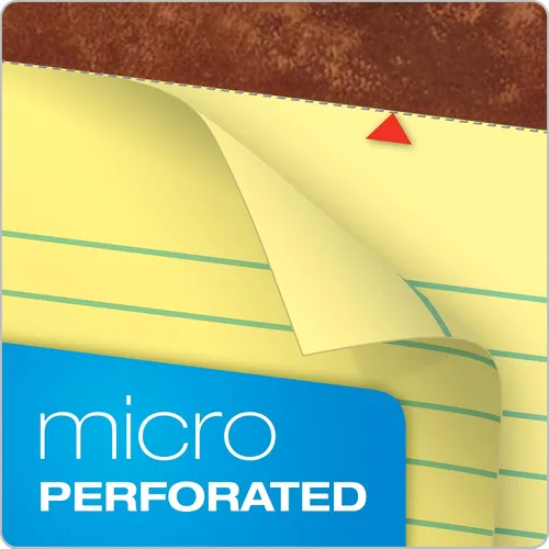 Miniatura 4 de TOPS Bloc de notas legales de 8.5 x 11.75 pulgadas, paquete de 12, la marca de bloc legal, rayas anchas, papel amarillo, 50 hojas por bloc