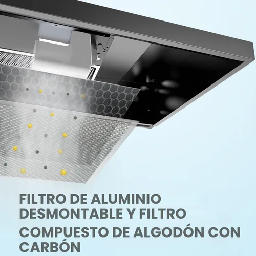 Miniatura 7 de Campana de Ventilación Comfee' de 30 Pulgadas, Campana de Cocina con Conducto/sin Conducto, Campana de Acero Inoxidable Duradera para Debajo
