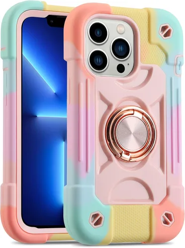 Miniatura 56 de MARKILL Compatible con iPhone Se3/iPhone Se2, Funda para iPhone 6/6S, Funda para iPhone 7/iPhone 8 de 4.7 Pulgadas con Soporte Anular, Funda