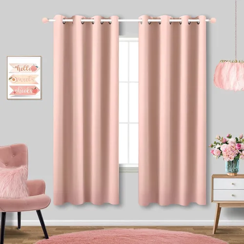 Miniatura 161 de Cortinas opacas de 72 pulgadas extra anchas para dormitorio, puerta corrediza de vidrio y patio, 2 paneles con ojales para oscurecer ventana grande