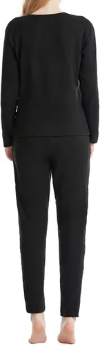 Miniatura 5 de Conjunto de ropa interior térmica para mujer, camisa térmica y pantalones cálidos, juego de capa base para clima frío (sin batería)