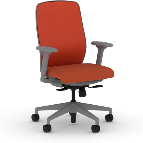 Miniatura 20 de HON Nucleus - Silla de trabajo con control avanzado de inclinación sincronizada, silla de oficina con soporte lumbar, brazos ajustables en altura