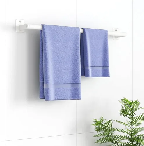 Miniatura 8 de Toallero de baño, toallero de 24 pulgadas para montaje en pared de baño, organizador de toallas de mano de baño resistente, decoración moderna