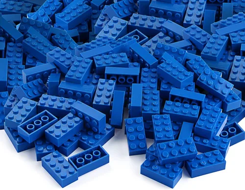 Miniatura 17 de Ladrillos de 2 x 4, lima, 320 piezas partes de color verde amarillento, kit de construcción clásico, conjunto de juego creativo, bloques de juguete