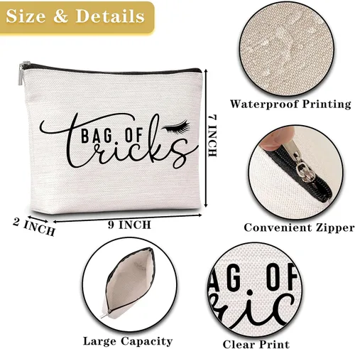Miniatura 2 de GREOXG Bolsa de maquillaje divertida, Bolsa de trucos