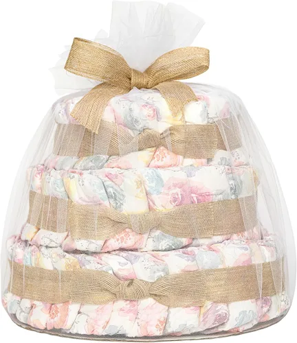 Miniatura 11 de The Honest Company Pañales para pastel de pañales para el cuidado personal del bebé, toallitas a base de plantas, flor de rosa, tamaño regular, 1