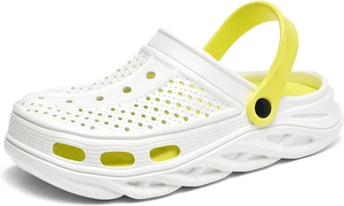Miniatura 11 de Zuecos con forro de piel para mujer y hombre, pantuflas cálidas y mullidas, zapatos de jardín de invierno, sandalias para interiores y exteriores