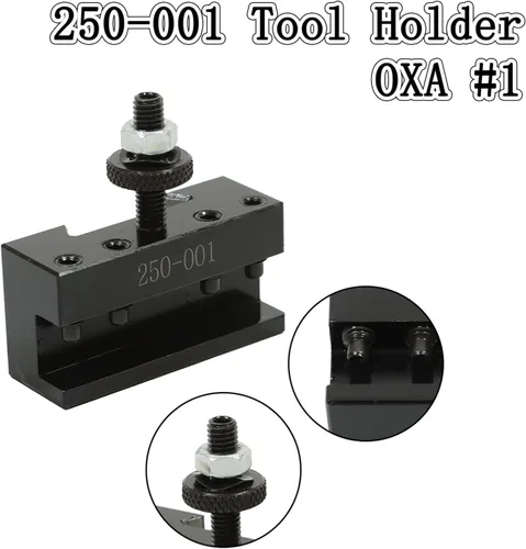 Miniatura 5 de findmall OXA 1 soporte de poste de herramienta de torno de cambio rápido y orientación 250-001 apto para torno