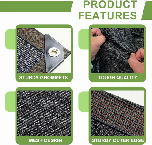 Miniatura 3 de DGSL Cubierta de tela de 40% sombra para invernadero con ojales, lona de malla de 10 pies x 16.4 pies para pérgola, plantas de patio, gallinero