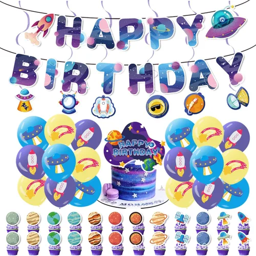 Miniatura 9 de Decoraciones de cumpleaños de baloncesto, lindo cartel de feliz cumpleaños con temática deportiva, suministros divertidos para fiesta de niño y niña