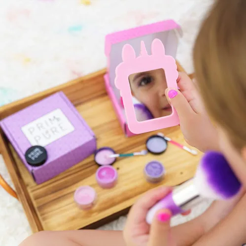 Miniatura 8 de Prim and Pure Juego de Regalo Mineral con Espejo de Unicornio Perfecto para Citas de Juego y Fiestas de Cumpleaños Maquillaje de Sombra de Ojos