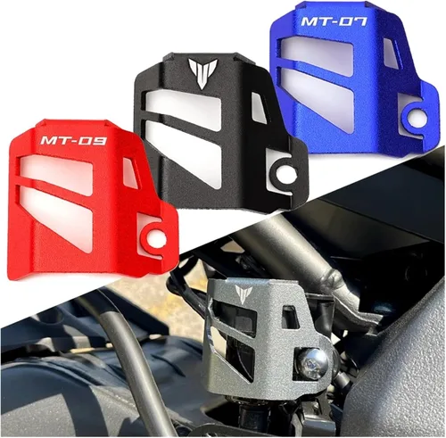 Miniatura 7 de Compatible con MT 07 09 10 MT07 MT09 MT10 SP 2023 2022 Accesorios Cubierta de depósito de líquido de freno trasero de motocicleta Protección