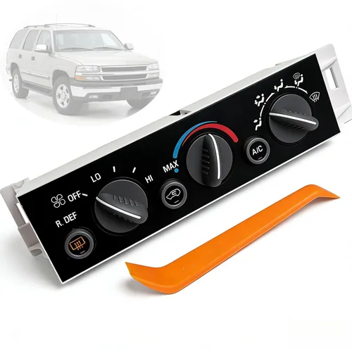 Miniatura 8 de 599-006 Módulo de control de clima para calentador A/C con desempañador de ventana trasera compatible con Chevrolet C1500 C2500 Tahoe GMC Yukon