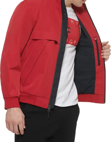 Miniatura 5 de Tommy Hilfiger Bombardero con logotipo limpio para hombre